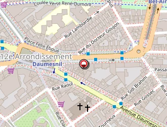 Carte de Diarra Monzon à Paris