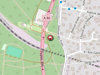 Carte de Adf Espace à Vaucresson