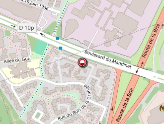 Carte de Palau Frédéric à Lognes