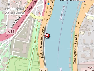 Carte de Tragec à Boulogne-billancourt