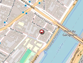 Carte de Contours à Paris