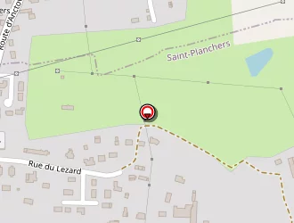 Carte de Terre De Feu à Saint-planchers