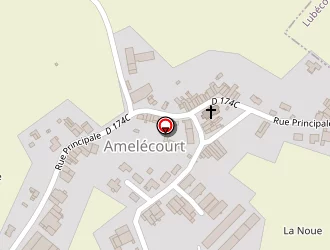 Carte de Robinet Patrick à Amelécourt