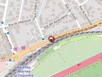 Carte de Relais H à Garches