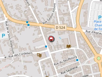 Carte de Honore Gaëtan à Vire