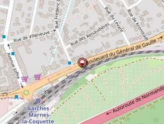 Carte de Les Maréchaux à Garches