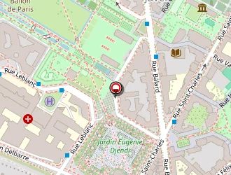 Carte de Collège André Citroën à Paris