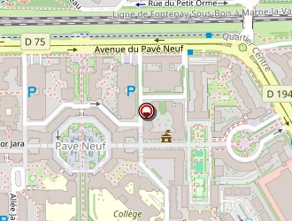 Carte de Locatsports à Noisy-le-grand