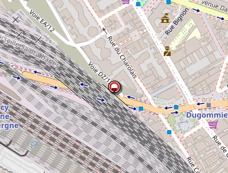 Carte de Dumond Arnaud à Paris