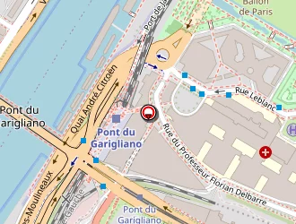 Carte de Relais H à Paris