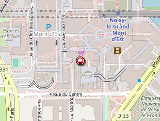 Carte de Vilar à Noisy-le-grand