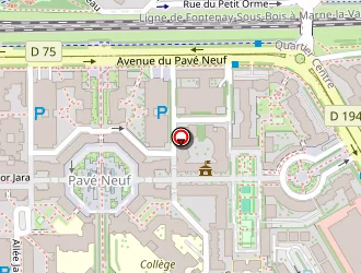 Carte de Onanena Jérôme à Noisy-le-grand