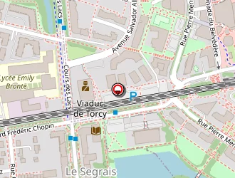 Carte de Médiathèque Du Segrais à Lognes