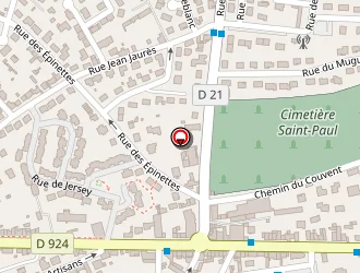 Carte de Jb Services Propreté à Saint-pair-sur-mer