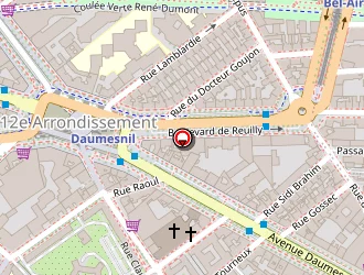 Carte de Launay Michèle à Paris