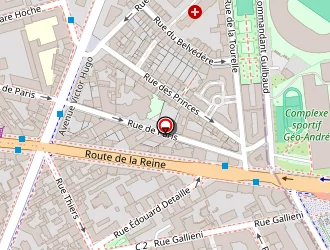 Carte de Le 6ème Sens à Paris