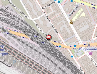 Carte de Petras George à Paris