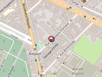 Carte de Atelier 2 Point 3 à Paris