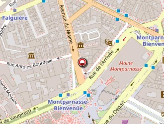 Carte de A.z.immo à Paris