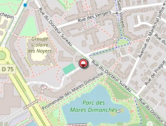 Carte de Manyrith à Noisy-le-grand