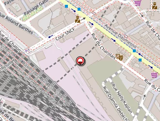 Carte de Sing Thai à Paris