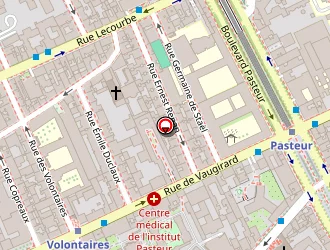 Carte de Congregation Des Soeurs Du Christ à Paris