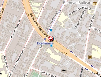 Carte de Besombes Delphine à Paris