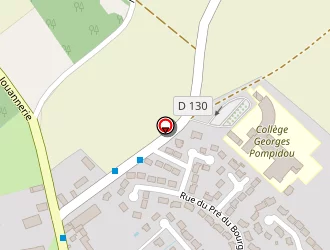 Carte de Ecole Champ De La Poussiniere à Orgerus