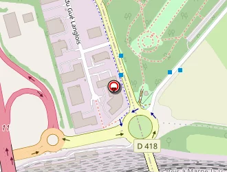 Carte de La Forestière à Collégien