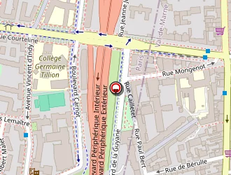 Carte de Cesam Avocats à Saint-mandé