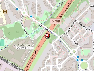 Carte de Delagrave à Lognes