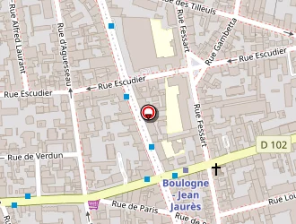 Carte de A.l.m à Boulogne-billancourt