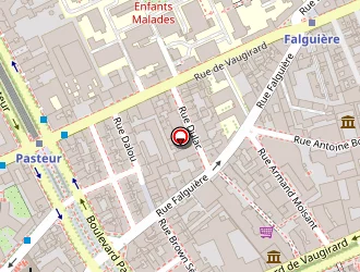 Carte de Fiderco à Paris