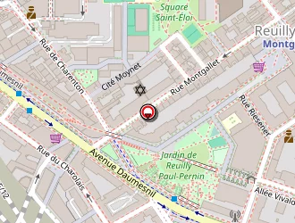 Carte de Nodalink à Paris