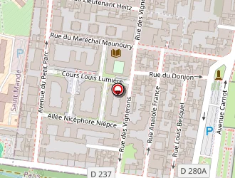 Carte de Noven à Vincennes