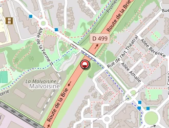 Carte de La Poste à Lognes