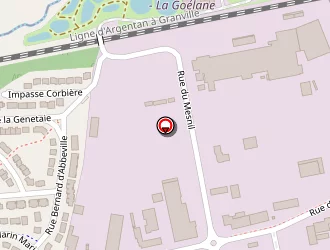 Carte de Centre De Secours à Granville