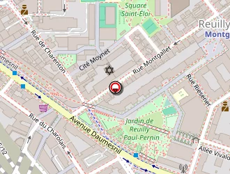 Carte de Pf Les Trois Roses à Paris