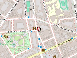 Carte de Pressing Saint Lambert à Paris