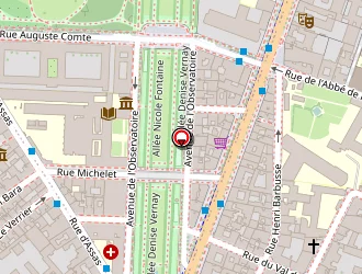 Carte de Cario Hubert à Paris