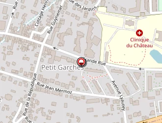 Carte de Méga Rénov à Garches