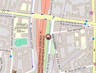 Carte de Chiche Céline à Saint-mandé