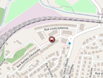 Carte de Frin Albert à Granville