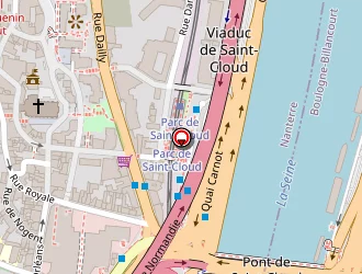 Carte de Roadstar 92 à Saint-cloud