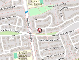 Carte de Coffrea à Bussy-saint-georges