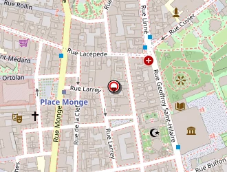 Carte de La Mosquée De Paris à Paris