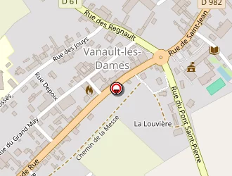 Carte de Ferme Des Cotes (earl) à Vanault-les-dames