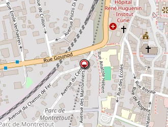 Carte de Ecole Du Centre à Saint-cloud