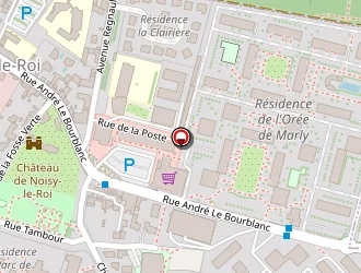 Carte de Gymnase à Noisy-le-roi