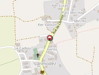 Carte de Bibliothèque à Lanmodez